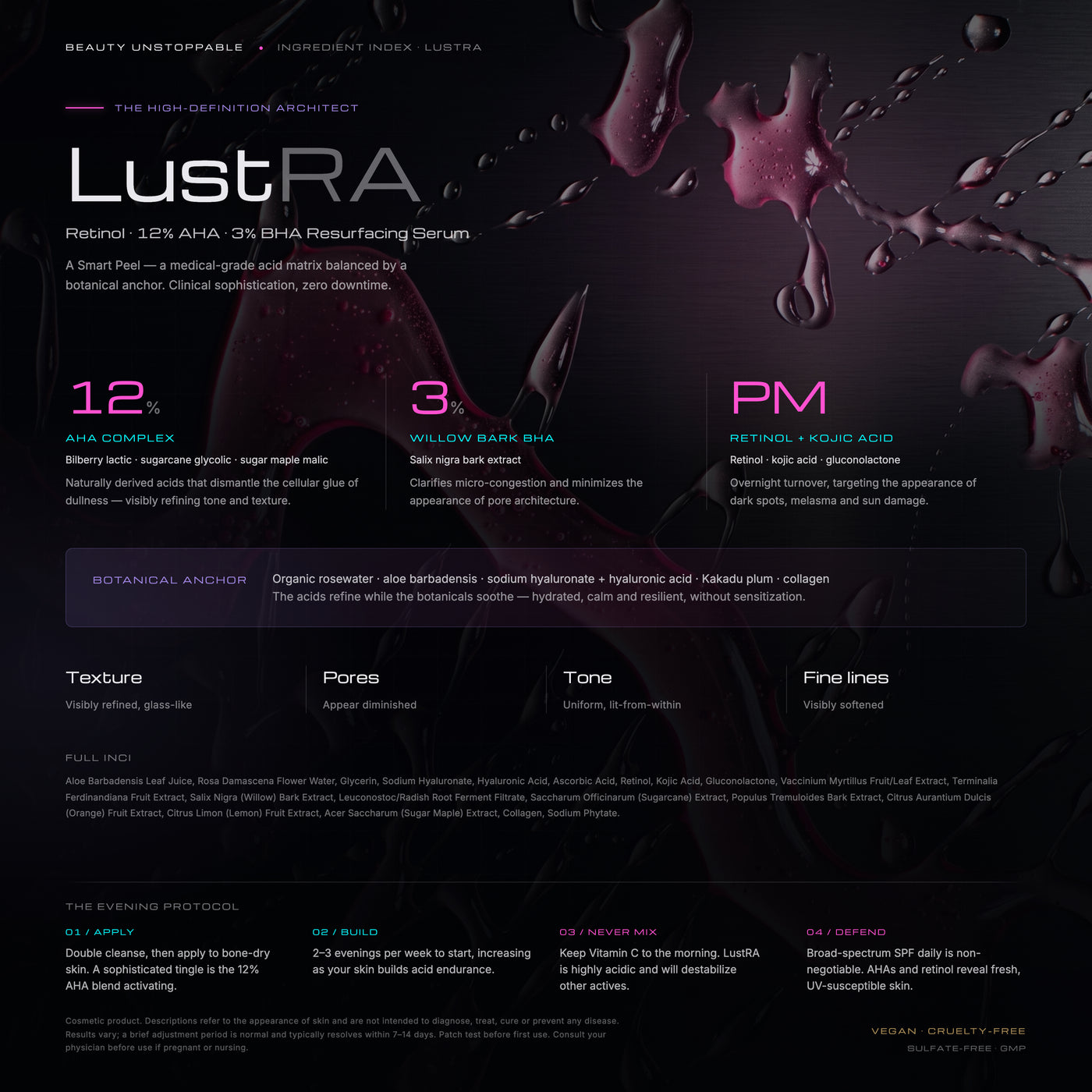LustRA - Exfoliating Renewal Serum — view 5