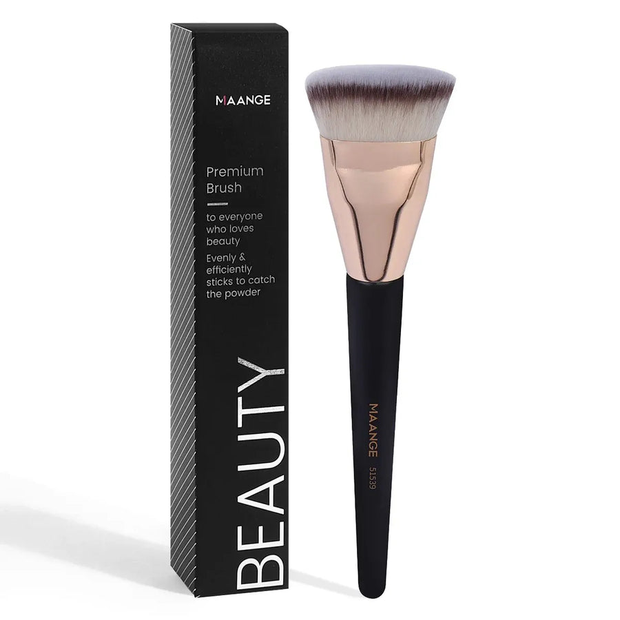 MAANGE Flat Head Foundation Brush - Beauty Unstoppable Makeup Brush Set