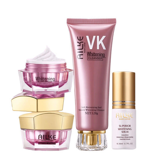 AILKE Double Whitening Serum-Cream Product Line