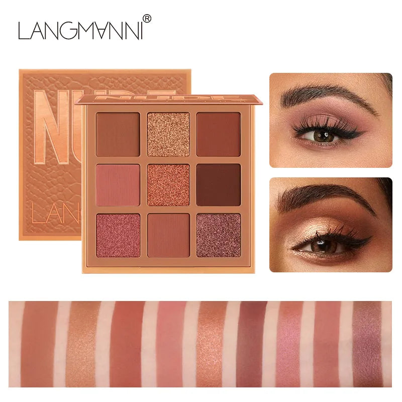 Langmanni 8-Color Eyeshadow Palette - Command the Glow - Beauty Unstoppable eyeshadow