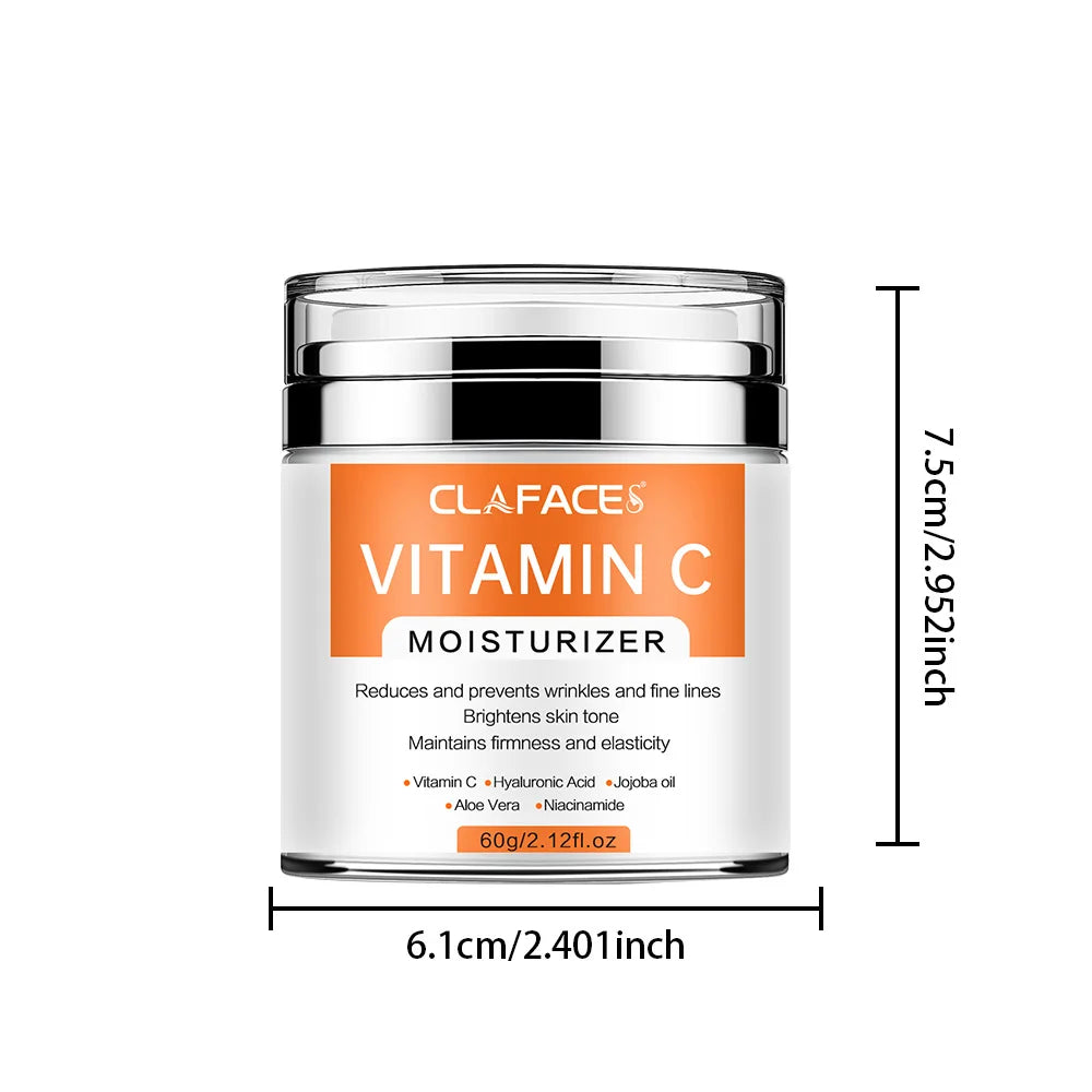 CLAFACES Retinol Vitamin C Hydrating Face Cream - Beauty Unstoppable