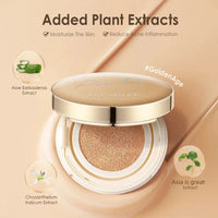 FOCALLURE BB & CC Cream with aloe and Centella – skincare-infused matte foundation