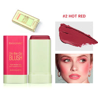 On-The-Glow Blush Stick – Creamy Multi-Use Glow for Cheeks, Lips, Eyes