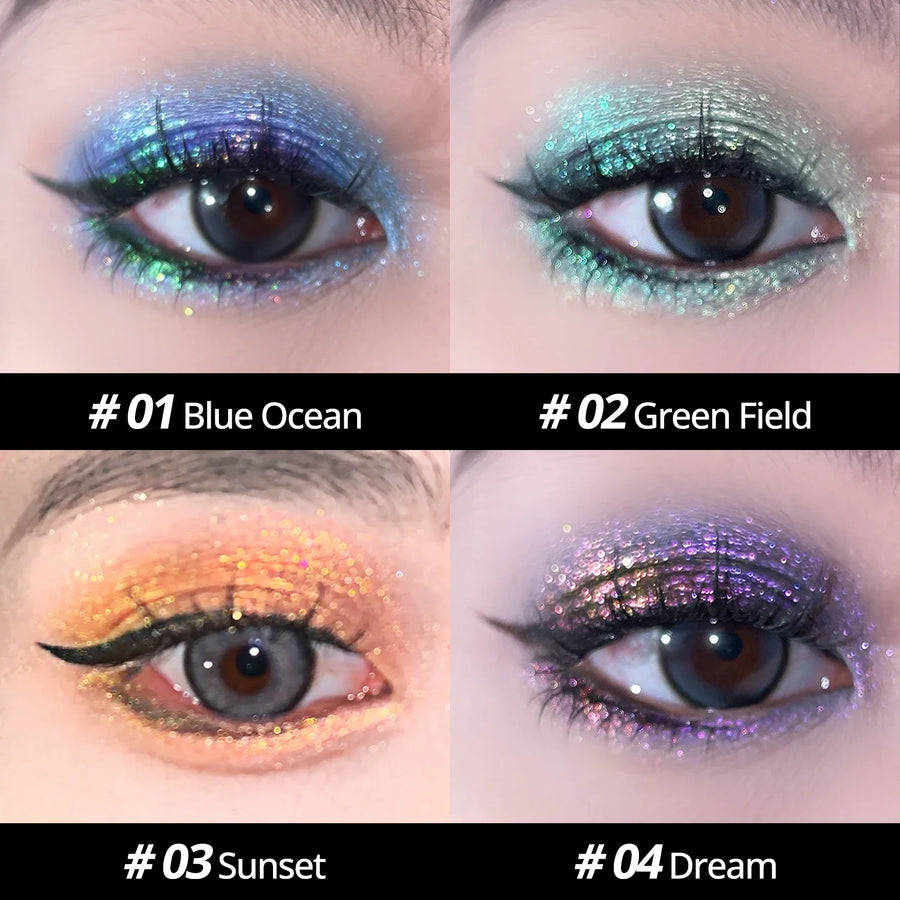 Chameleon Gradient Eyeshadow – Multi-Dimensional, Long-Lasting Glow - Beauty Unstoppable eye shadow