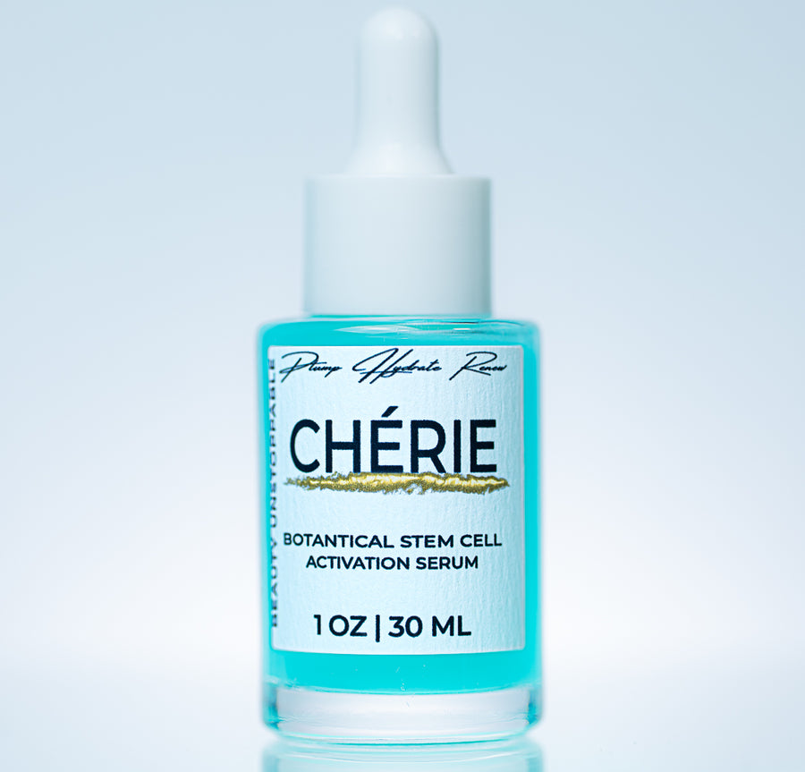 CHERIE - Botanical Stem-Cell Activation Serum - Beauty Unstoppable Anti-Aging Serum
