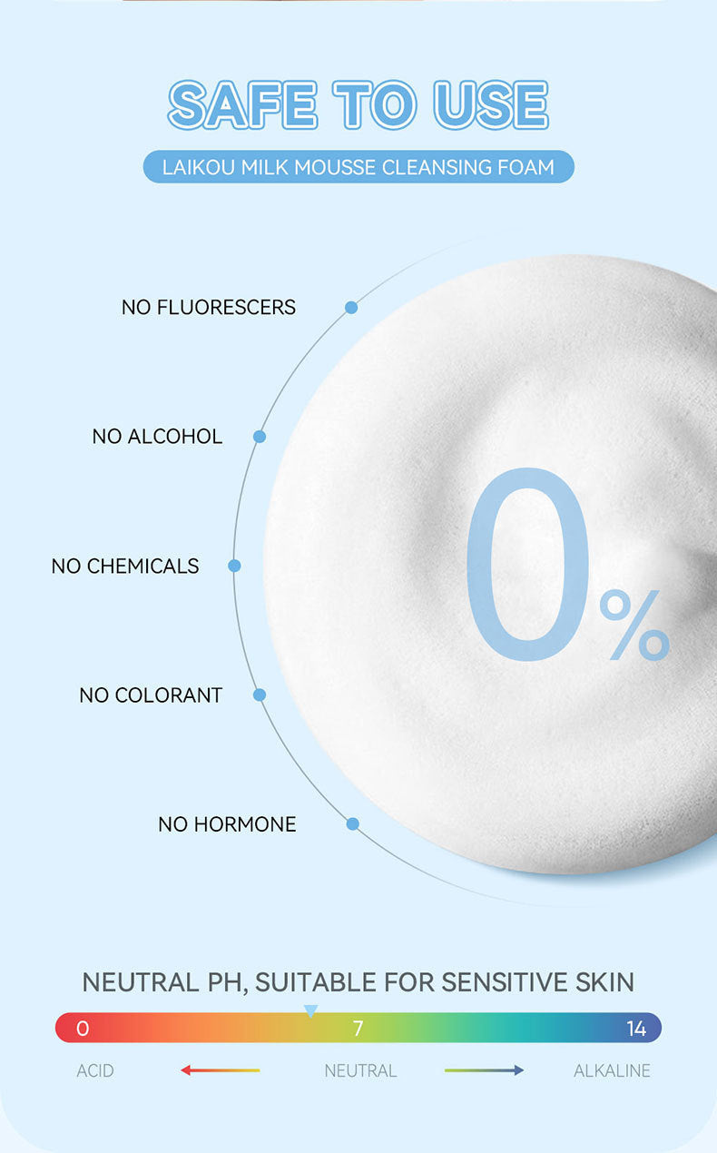 Mousse Milk Creamy Facial Cleanser