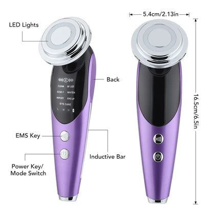 7-in-1 Anti-Aging Facial Massager – Professional Results, Right at Your Fingertips